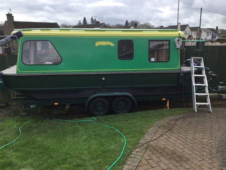 Wilderness canal boat