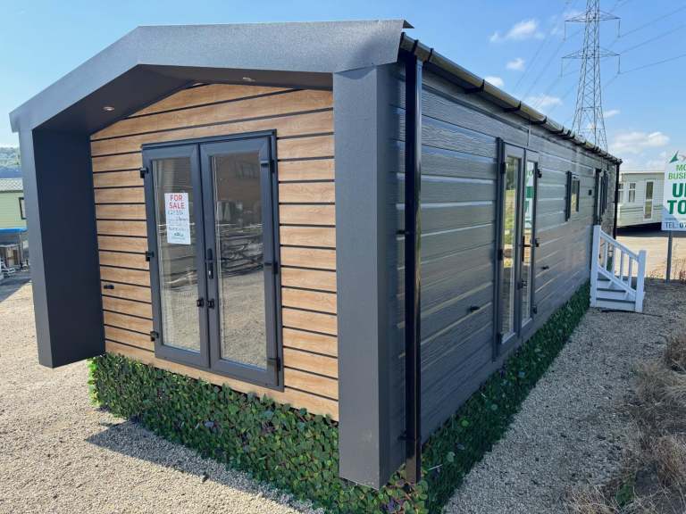 GARDEN ANNEXE STATIC CARAVAN MOBILE HOME LODGE - SHOWHOME 2025