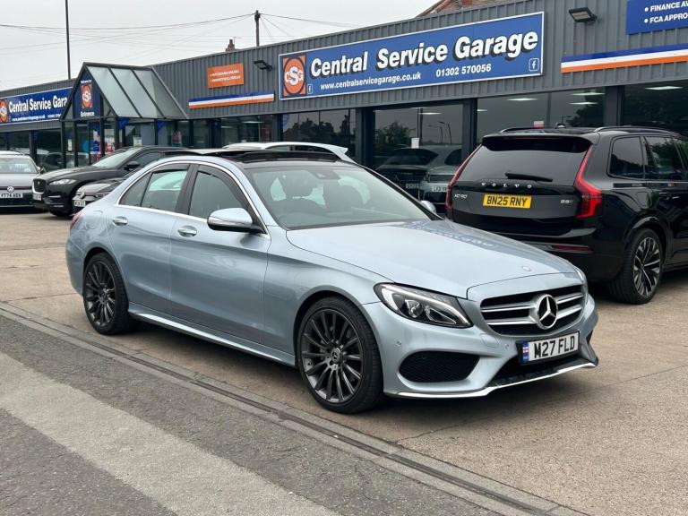 2015 Mercedes-Benz C Class 2.0 C200 AMG Line (Premium Plus) Saloon 4dr Petrol G-Tronic+ Euro 6 (s...
