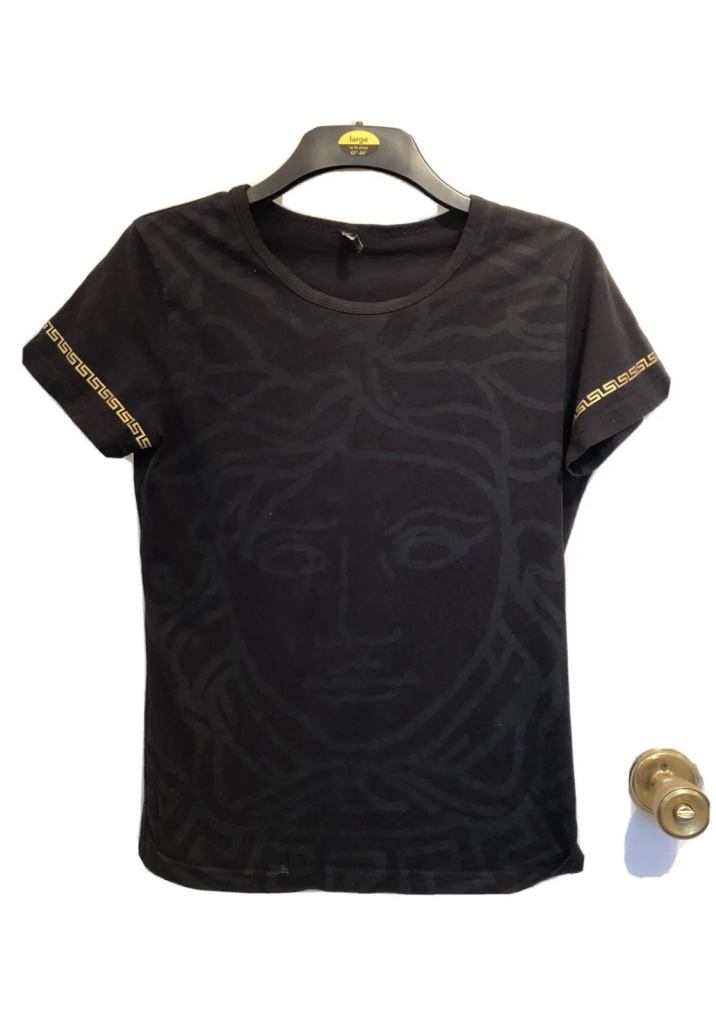 image for Boys Black T-shirt Size 13-14 Years