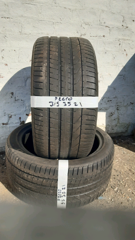 image for Pair 315 35 21 pirelli Pzero 7mm tread only£70 free fit&bal open 7 day