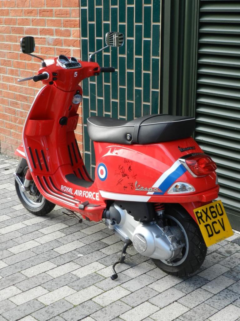 Piaggio Vespa S 125 Red Arrows Special Edition