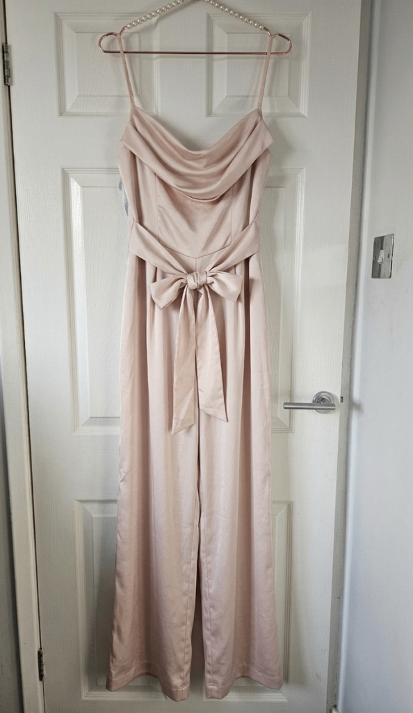 Wedding Guest Rose Jumpsuit 