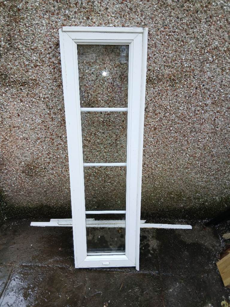 White UPVC Double Glazed Window – Good Condition