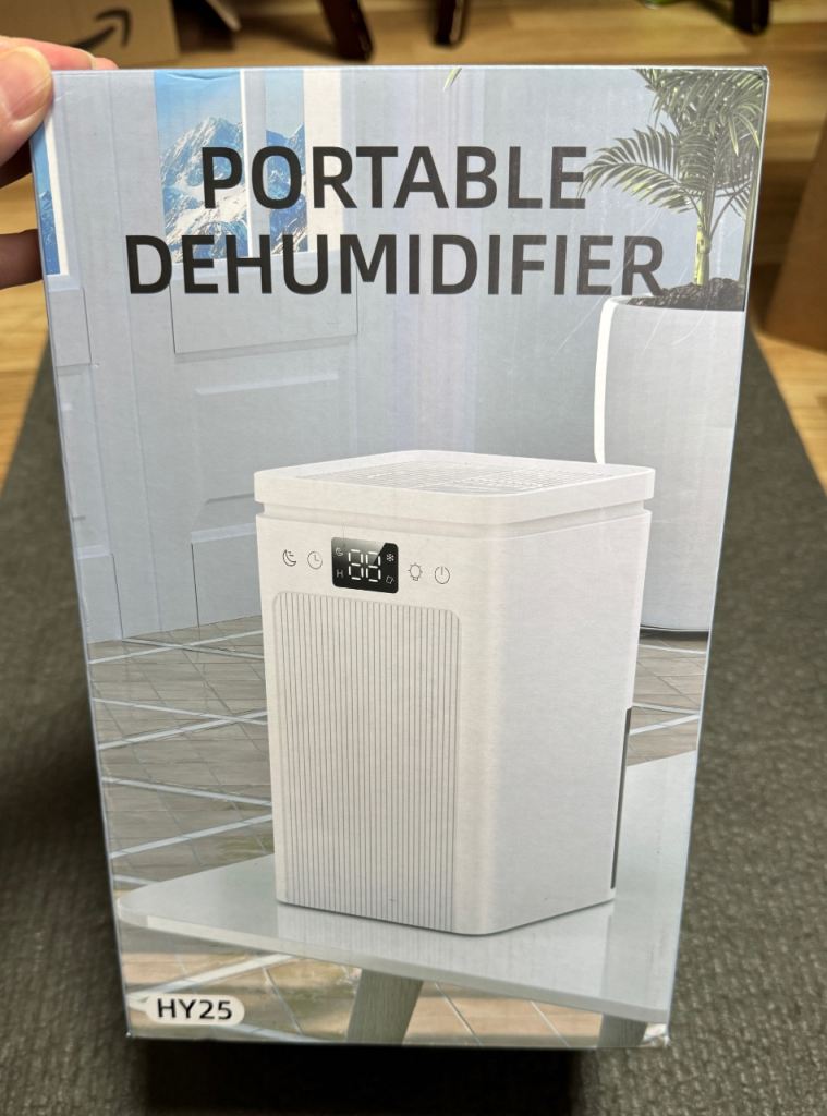 Dehumidifiers for Home, Dehumidifier for Bathroom with 2.2L Water Tank
