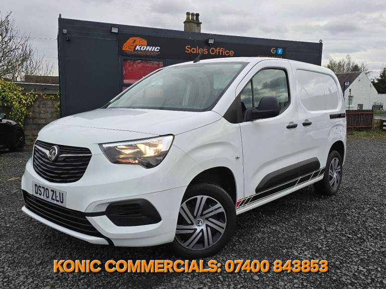 Mint Condition 2020 Vauxhall Combo Sportive 1.5d Van ULEZ EURO 6