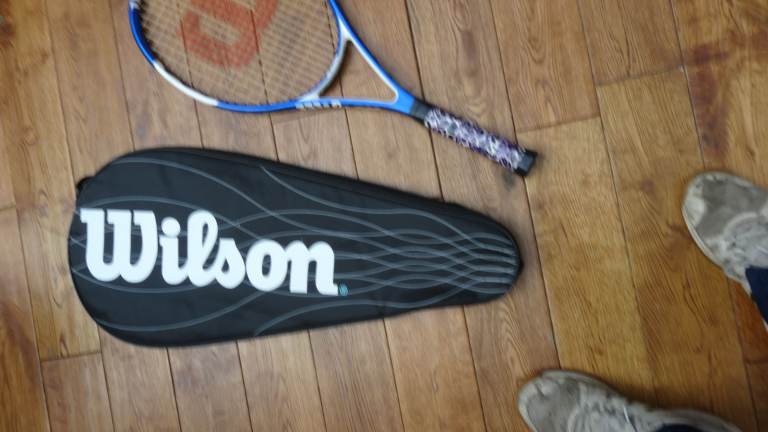 Wilson N 5.3   Tennis Racket -with cover and New Grip,  Heads size 110 sq. weight 295 grams, 
