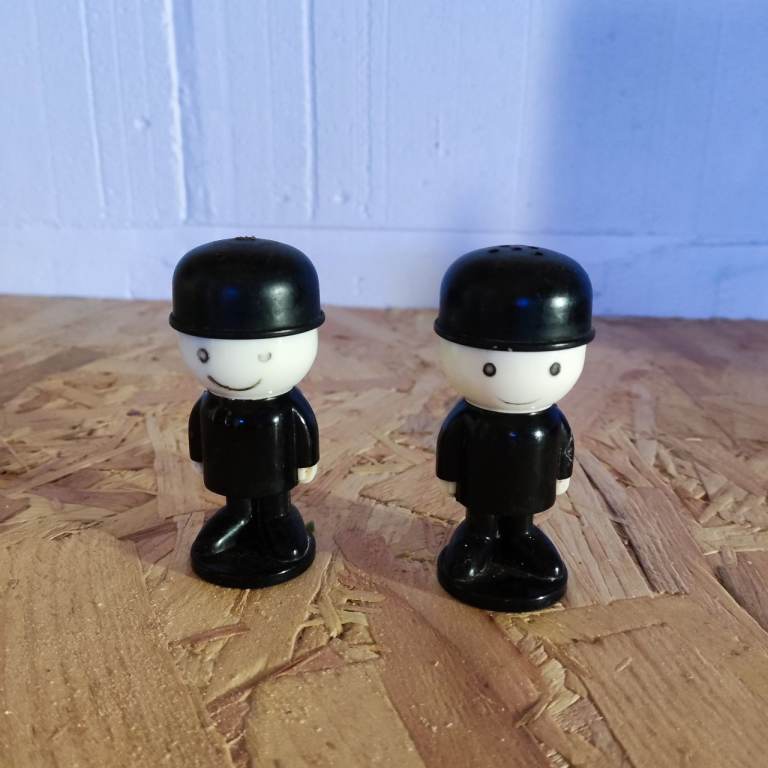 Homepride Fred Salt And Pepper Shakers Vintage Retro 