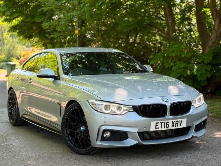 2016 16, BMW 4 SERIES 420d 2.0 M SPORT MANUAL, 90K, FSH, 1 OWNER, APPLE CAR PLAY