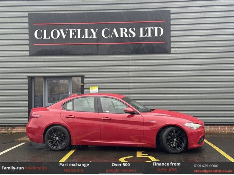 2018 Alfa Romeo Giulia 2.0T Veloce Saloon 4dr Petrol Auto Euro 6 (s/s) (280 ps) Saloon Petrol Aut...