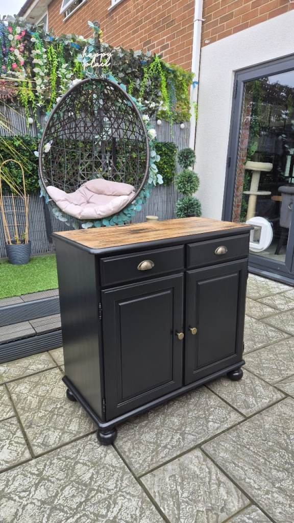 Exceptional industrial-style sideboard