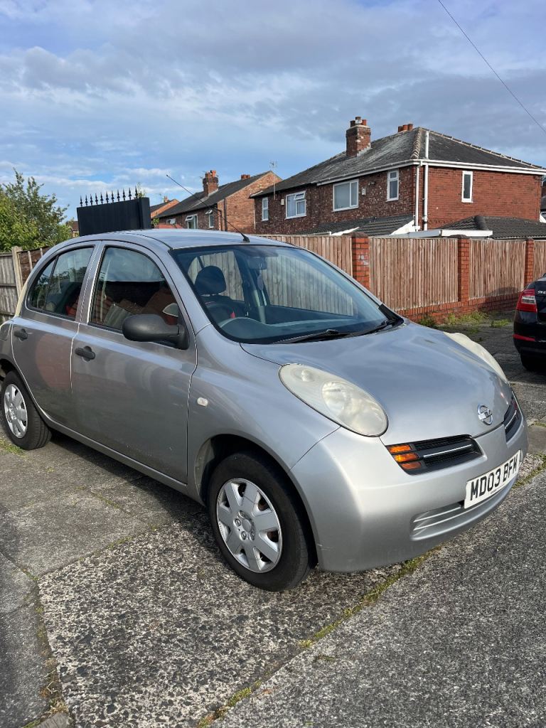 BARGAIN Nissan MICRA, Hatchback, 2003, Manual, 1240 (cc), 5 doors