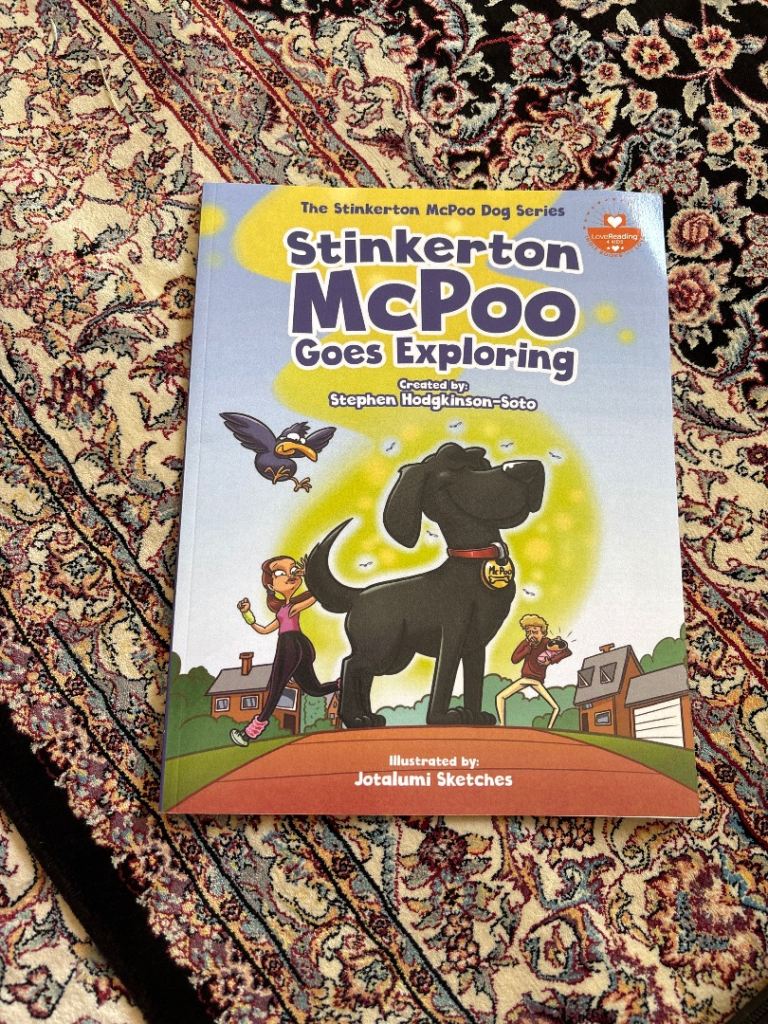 Stinkerton McPoo Goes Exploring Book – Good Condition