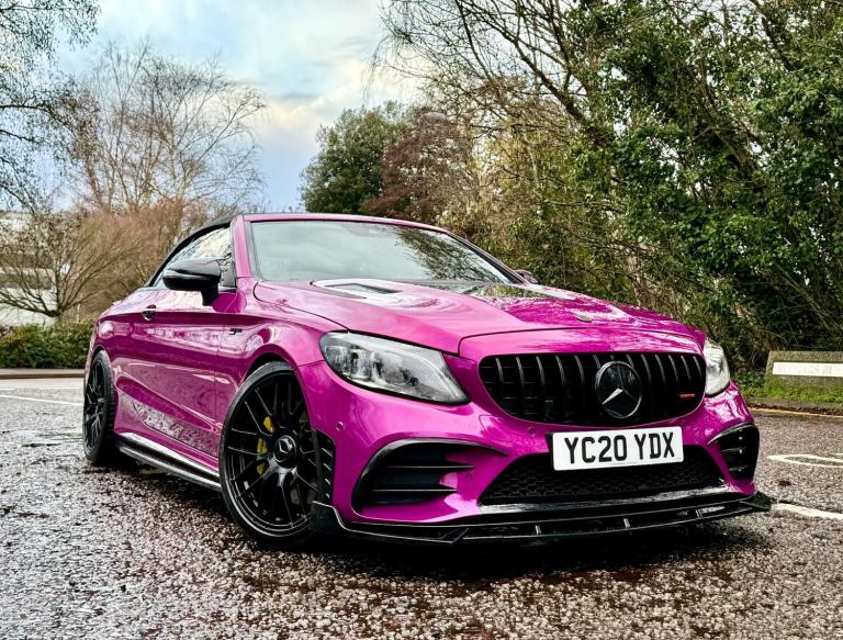  Mercedes-Benz C Class 3.0 C43 V6 AMG (Premium) Cabriolet G-Tronic+ 4MATIC Euro 6 (s/s) 2dr Petro...