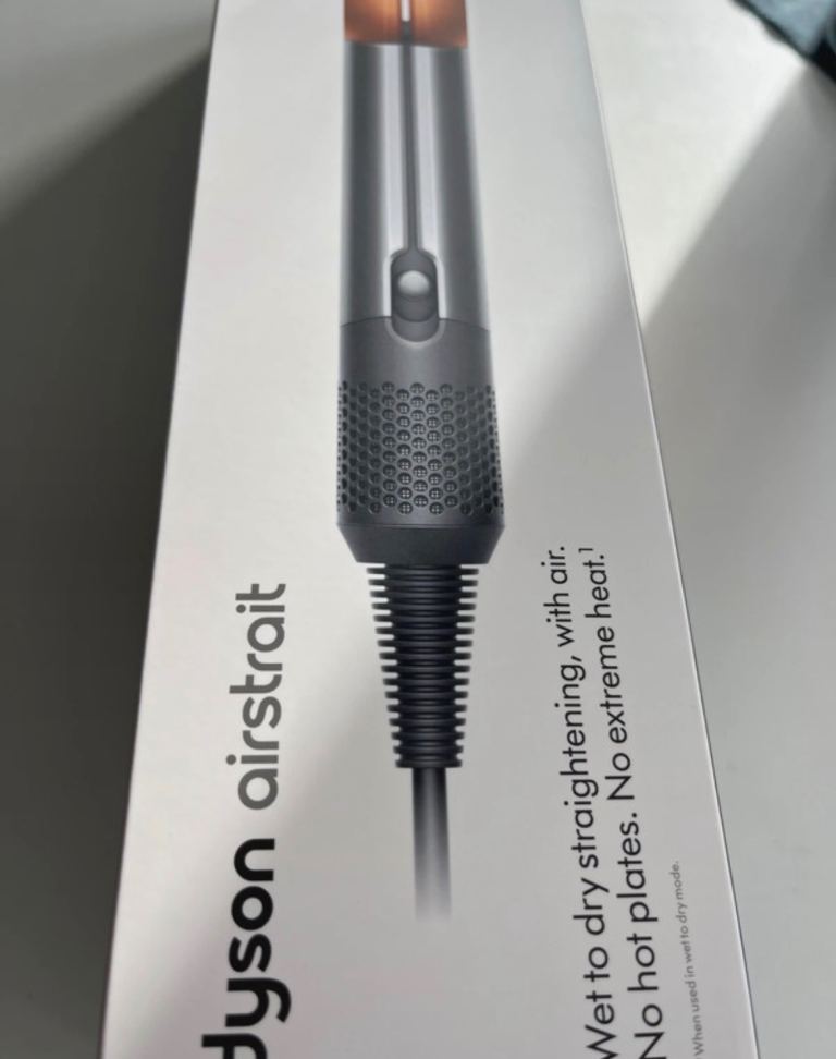 Dyson Airstrait™ Hair Straighteners, Nickel/Chrome pick up anytime 