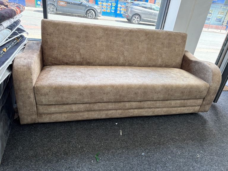 Sofa bed with storage available in different colours 