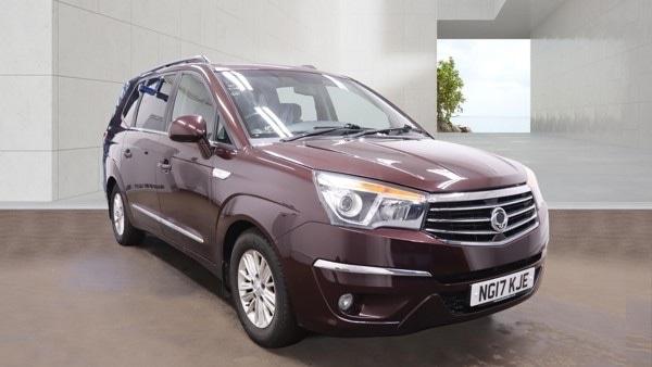 2017 Ssangyong Turismo 2.2 EX 5dr Tip AUTOMATIC * EURO6b ULEZ FREE * 7 SEATS *  MPV Diesel Automatic