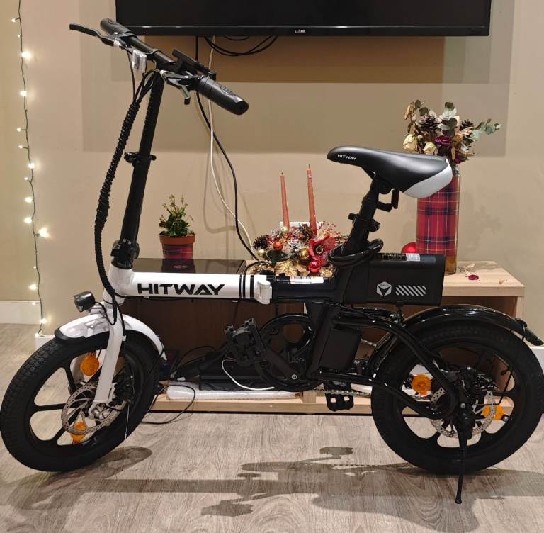 HITWAY Folding E-Bike + Accessory Bundle – Excellent Condition – £500 ONO