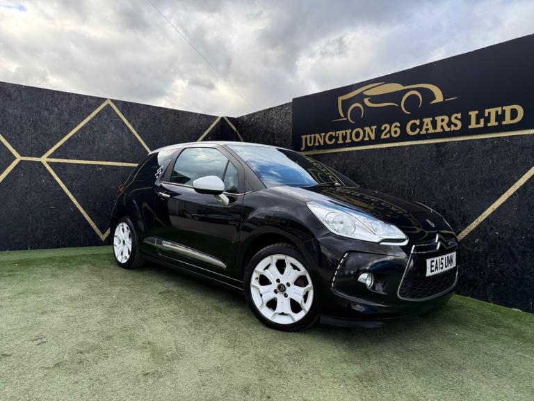2015 Citroen DS3 1.2 PureTech 110 DStyle Ice 3dr HATCHBACK Petrol Manual