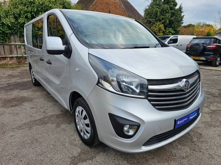 2017 Vauxhall Vivaro 2900 1.6CDTI BiTurbo 125PS Sportive H1 D/Cab PANEL VAN DIESEL Manual