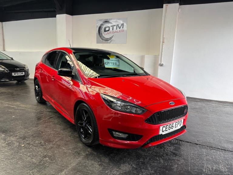 2016 Ford Focus 2.0 TDCi Zetec S Red 5dr HATCHBACK Diesel Manual