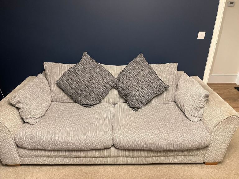 DFS Horbury Sofa Set (2 Sofa’s) With Matching Cushions.