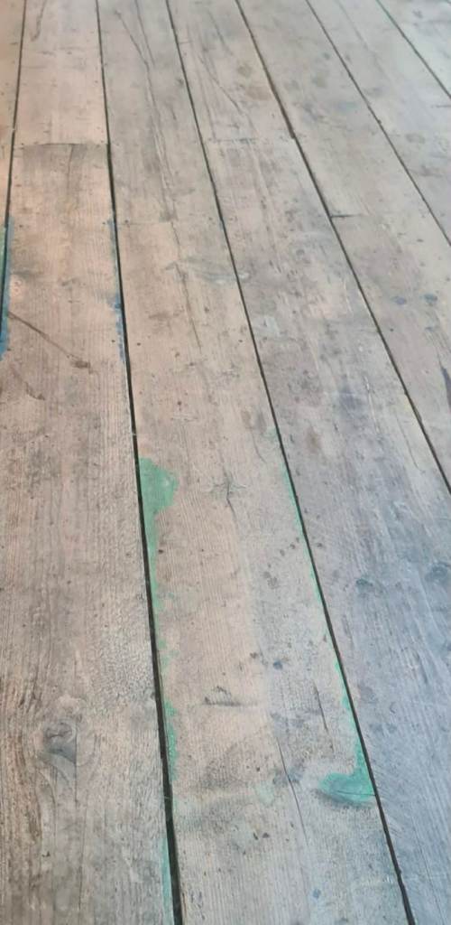 Reclaimed scaffolding boards 