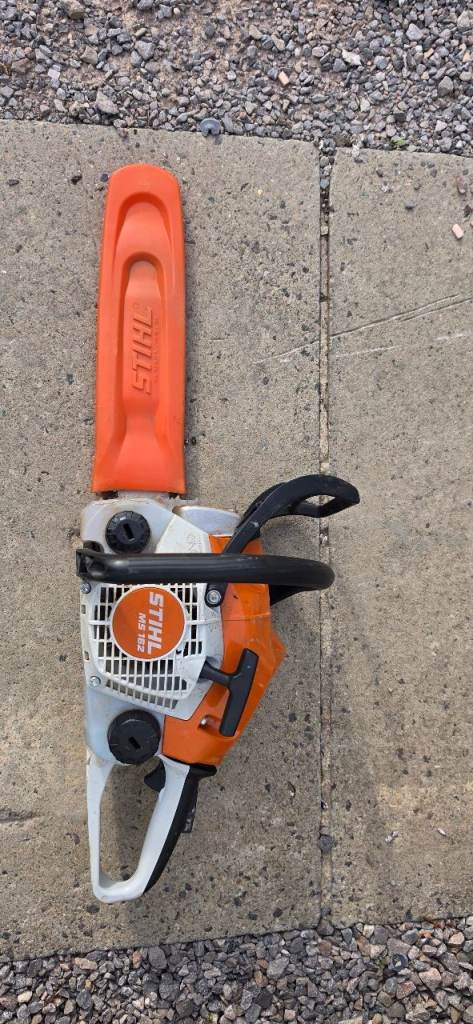 Stihl MS 182 Chainsaw - Good Condition, Orange