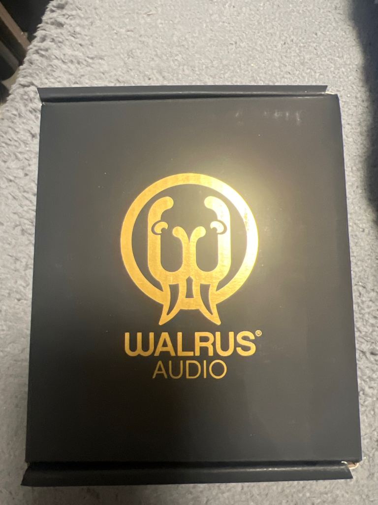 Walrus LORE Reverb pedal.