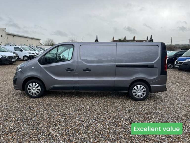 2018 Vauxhall Vivaro LWB L2H1 2900 Sportive Air Con Sensors EURO 6 NO VAT Panel Van Diesel Manual