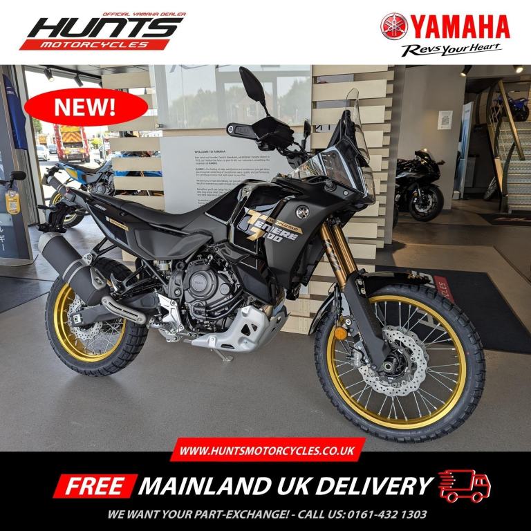 New 2026 Yamaha Tenere 700 World Raid. Midnight Black. £11,920 On The Road