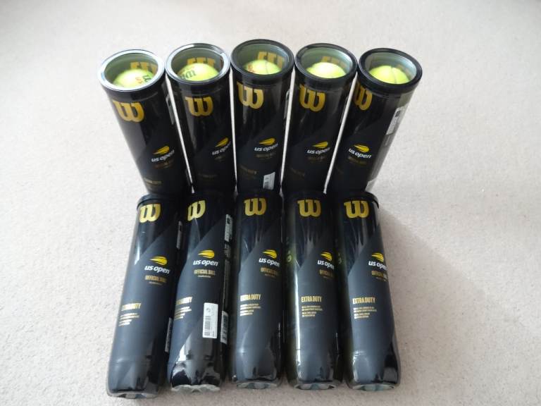 Wilson Tennis Balls - £2 a tube or 3 tubes for £5