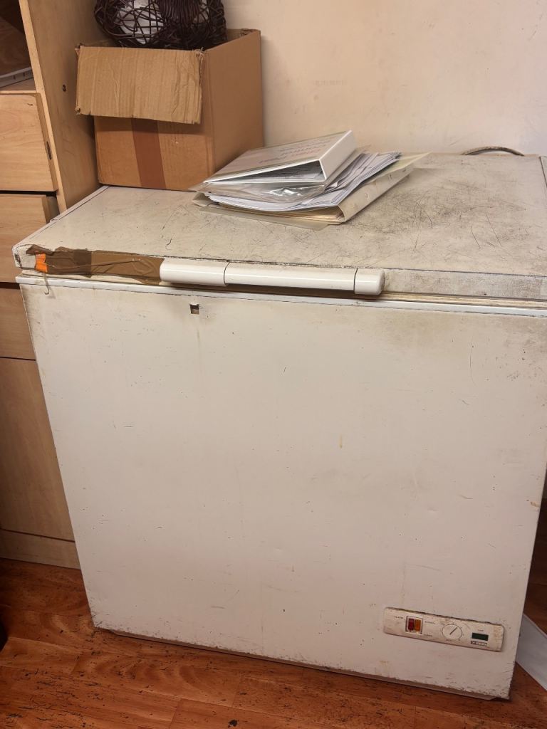 White Chest Freezer - Fully Functional, Needs a Clean