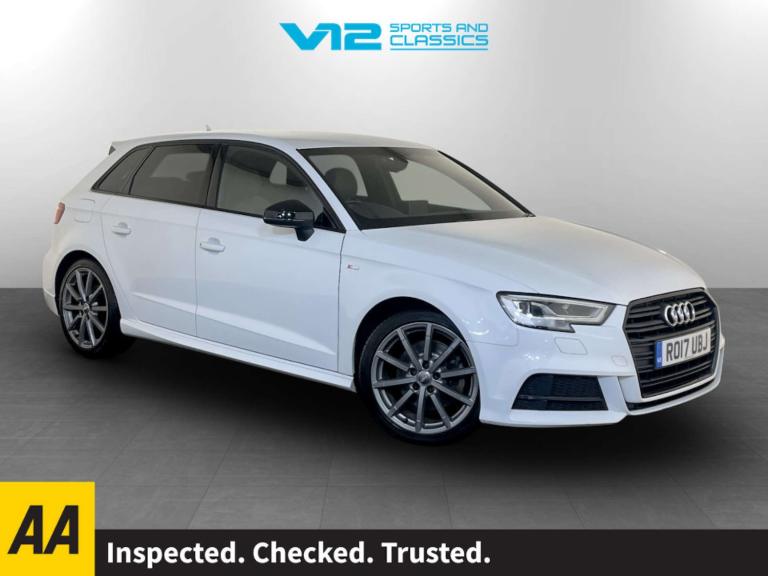 2017 Audi A3 2.0 TFSI Black Edition 5dr S Tronic HATCHBACK PETROL Automatic