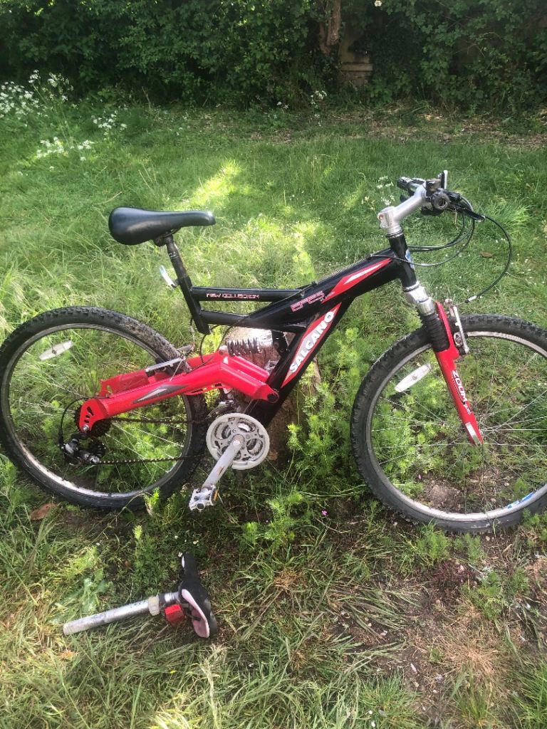 Solcano EFES dual suspension adult mountain bike