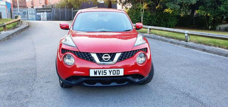 2015 NISSAN JUKE VISIA DCI Red Manual Diesel FACELIFT MODEL CAT S MILEAGE 73K