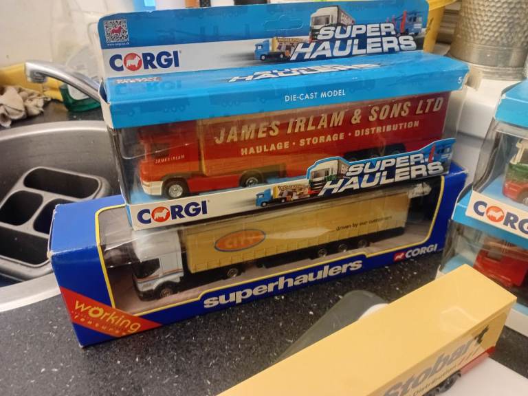 Collector Corgi metal and plastic die cast, haulage  models