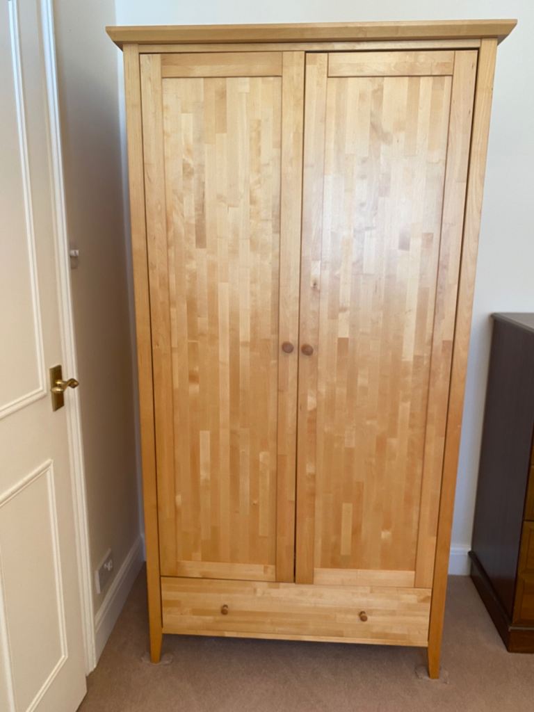 Laminated Pine Wardrobe 