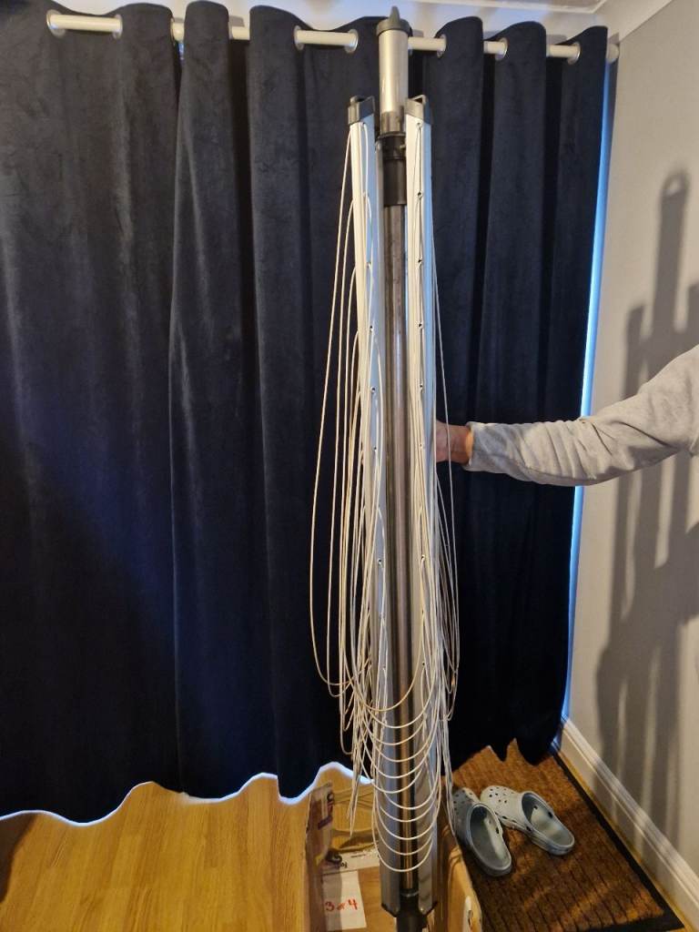 Brabantia lift o matic 60m 4 arm rotary airer 