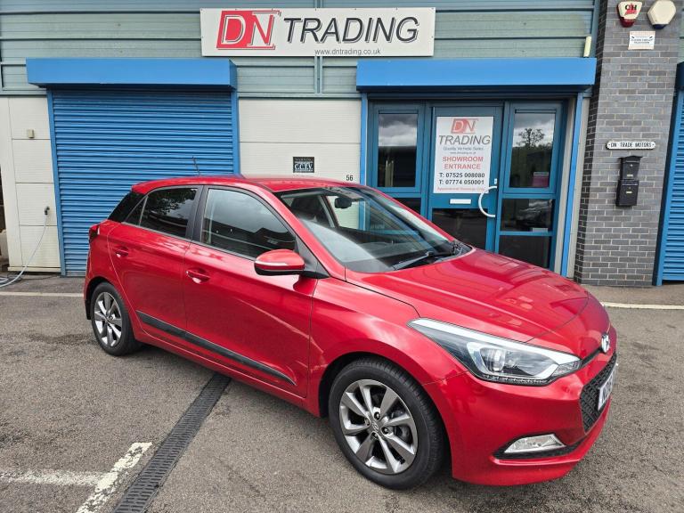 2016 Hyundai i20 1.2 Premium Euro 6 5dr HATCHBACK Petrol Manual