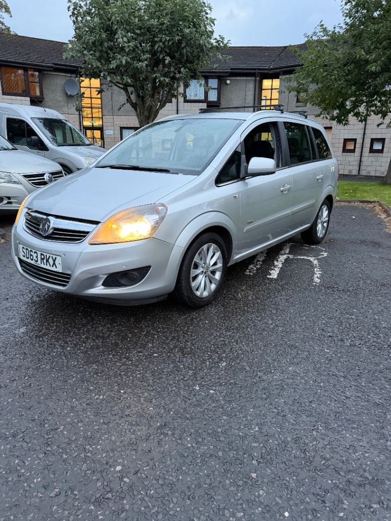 Vauxhall, ZAFIRA, MPV, 2013, Manual, 1598 (cc), 5 doors