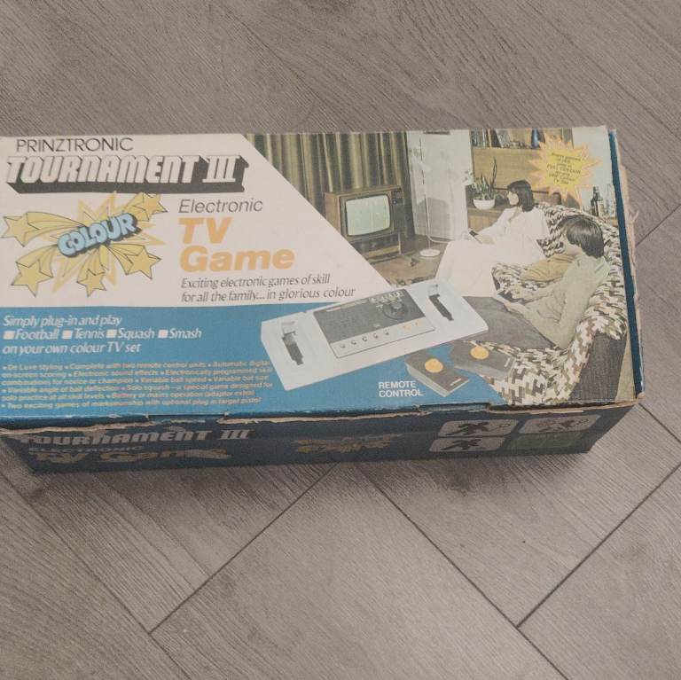 Prinztronic Tournament III Electronic TV Game with Target Pistol