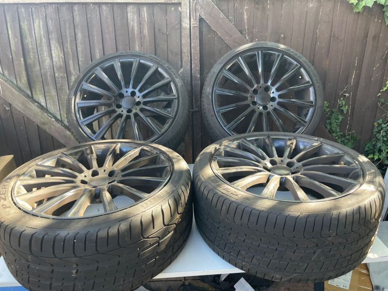 W-222 Benz S class wheels with good tyres £199