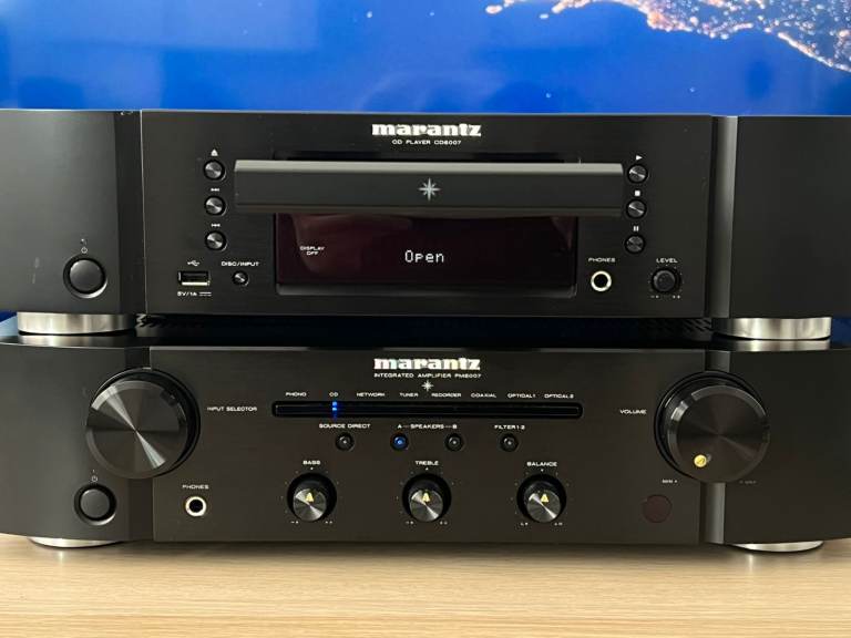 Marantz CD6007 CD player + Marantz PM6007 Integrated stereo amplifier