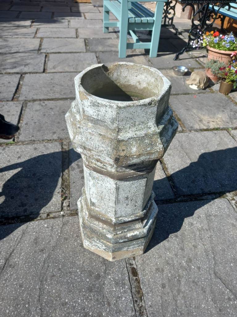 Chimney pot garden planter