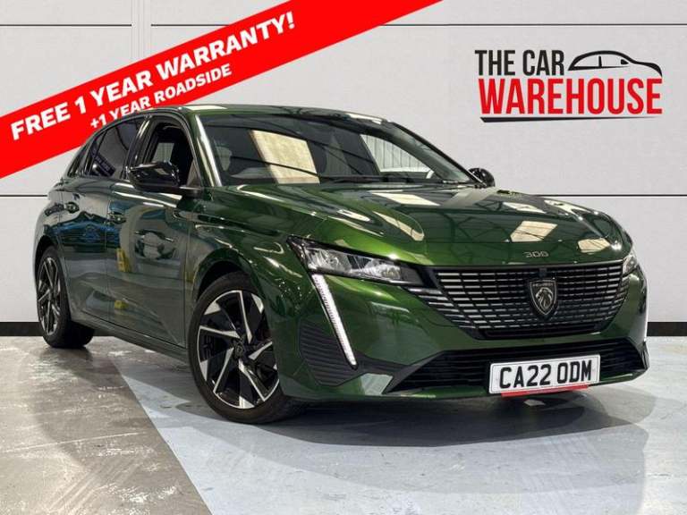 2022 Peugeot 308 1.2 PureTech 130 Allure Premium 5dr EAT8 [Digital] Automatic HATCHBACK Petrol Au...