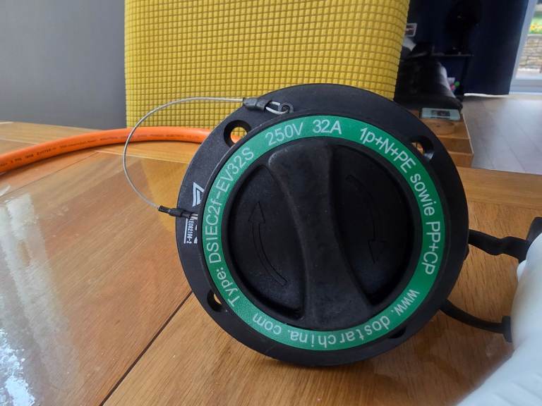 EV Charger Adapter Charging Cable Type2 Inlet to Type1 Plug Flexible 32A 1 Phase  RRP £198.00