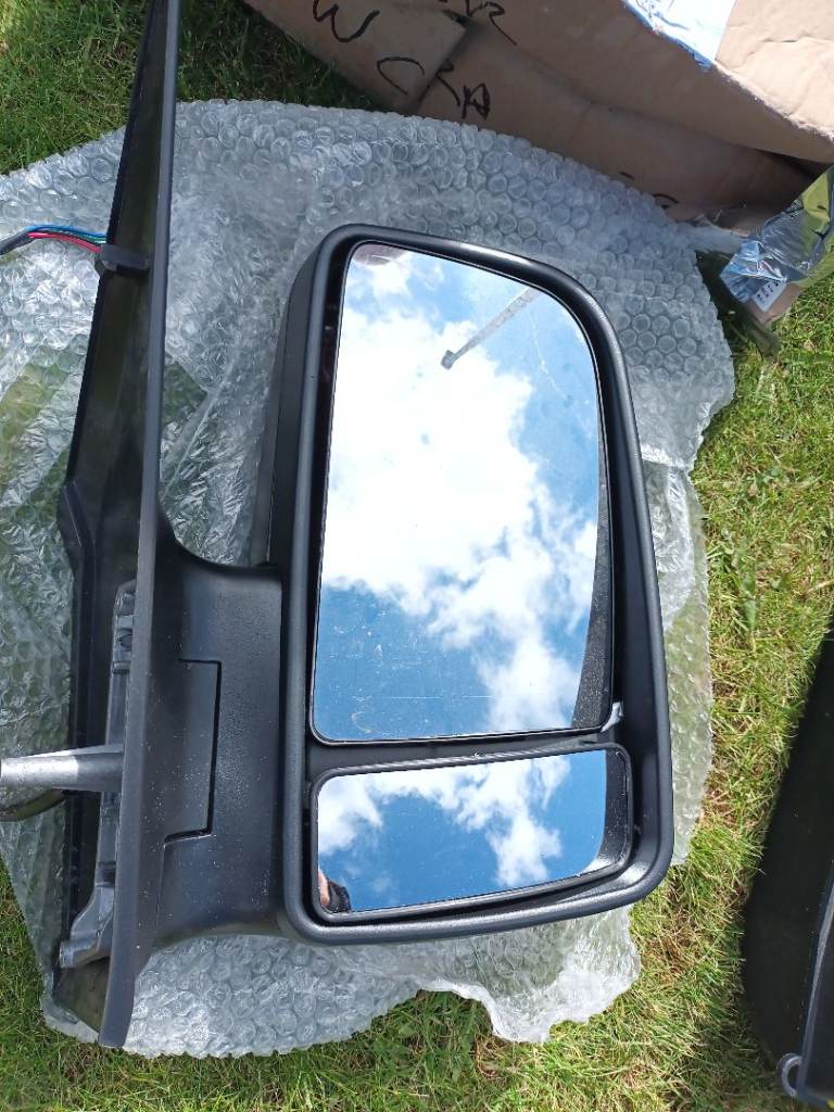 Van mirror black 