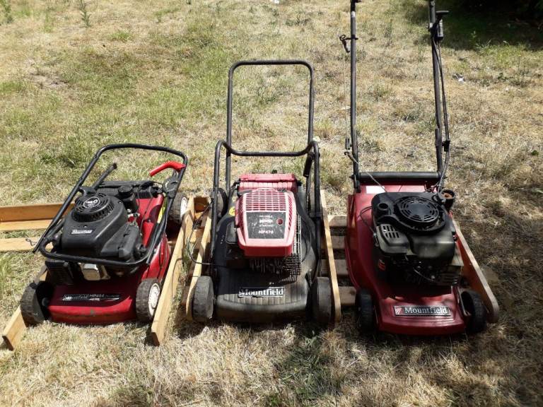 Mountfield petrol lawnmowers 