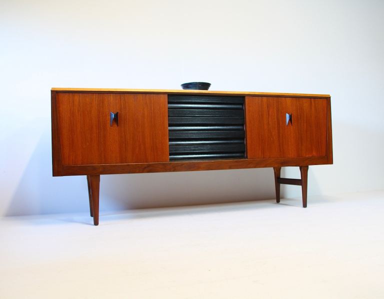Vintage Mid Century Teak Sideboard by Elliots of Newbury - Retro 50s 60s 70s